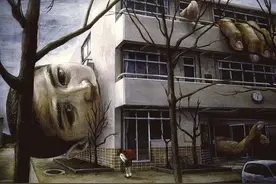 这位奇葩的日本艺术家，人生最后给世界留下了这些超现实画作图片