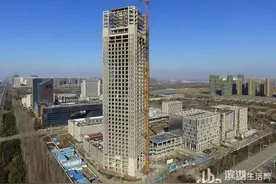 合肥滨湖金融后台服务基地航拍，这种效果图角度第一次见！图片