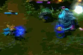 一大波LOL逗逼GIF来袭，闪现撞勾绝望吗？图片