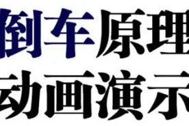 太有用了！倒车原理动画演示，快转给倒车常出状况的TA！图片