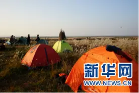 2017鄱阳湖大草原帐篷狂欢节火热开幕图片