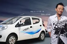 韩森电动车：奶爸郭涛摇身一变韩森电动车形象大使图片