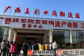广西五彩田园物流园揭牌运营图片