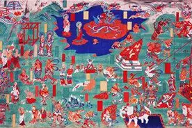《水月观音》那边拍卖价破亿 这边川博免费赏图片