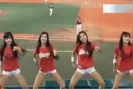 韩国最美啦啦队长！赛场上秒变迷妹，疯狂打call！视频封面