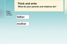 译林版小学英语五年级上册Unit 5 Think and write微课图片