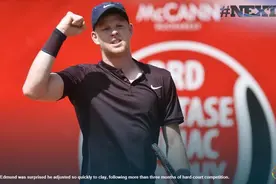 ATP埃德蒙德布加勒斯特赢下前赛会冠军图片