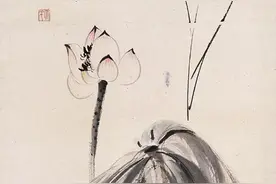 能把荷花画得这么痛快，估计就他了图片
