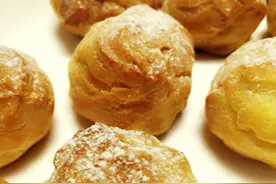 榛子巧克力泡芙Chocolate puffs~图片