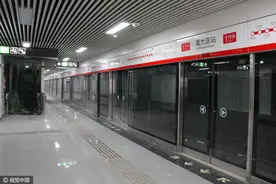 合肥地铁1号线站点装修曝光，主打“中国风”红色调图片