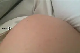 怀孕7个月胎动温柔可爱，原来女宝的胎动是这样的，妈妈好幸福！视频封面