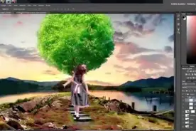 Photoshop cc 2015 最新版本启动界面的故事图片