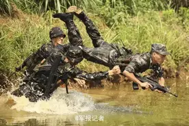看真正男子汉是怎样炼成的！图片