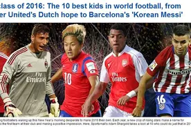 细数足坛10大U21妖星图片