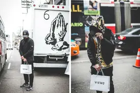 Drake 亲临《Views From the 6》Pop-up 多伦多活动现场图片