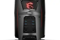 “寂静风暴”小钢炮：msi 微星 Vortex（旋风） “垃圾桶” 主机顶配版 国内首发 29999元图片