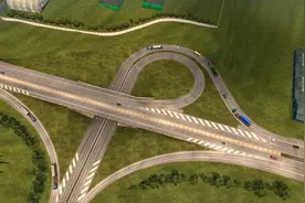 欧曼ETX运送水泥罐车，高速闸道走得挺六，货场一把倒库成功