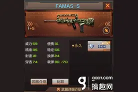 搞趣网：CF手游FAMAS-S怎么样 FAMAS-S值不值得买图片
