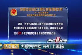 流通领域数字移动电话机商品抽检，长虹上黑榜！图片