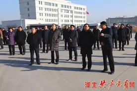 唐山市重点项目观摩组到路北区观摩指导图片