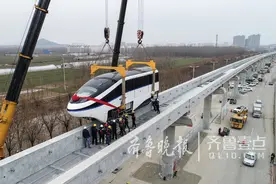 济宁孔孟旅游快线首列云轨上线 9月将乘云览胜图片