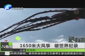 1650米大风筝 破世界纪录视频封面
