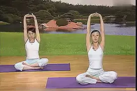瑜伽初级教程在家练全套瑜伽视频教程初级 瘦腰瘦肚子瑜伽视频封面