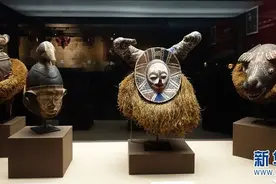 中非珍稀面具艺术展揭秘“神之面孔”图片