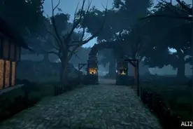 牛逼玩家用虚幻4引擎重现《魔兽世界》经典场景暮色森林 画面屌爆情怀满满图片