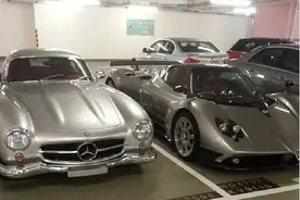香港最贵的小区里都停了哪些车，据说价格没过百万的车子都不敢停图片