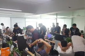 给钱就开通网络借贷？杭州抓获的这个团伙骗了上千人图片