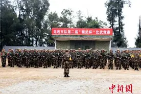 福建武警军事比武掀训练热潮图片