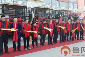 雷沃谷神新品引来客户春节前抢购热潮图片