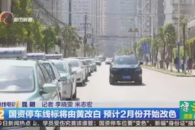 国资停车线标将由黄改白 预计2月份开始改色视频封面