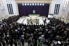 那天泪水模糊了双眼，只道一声：陈老走好图片