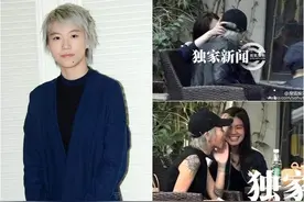 窦靖童任女友人抱头耳语 粉红泡泡引路人侧目图片