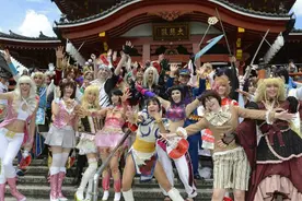 首届全球电竞网cosplay大赛 二次元与电竞的完美演绎图片