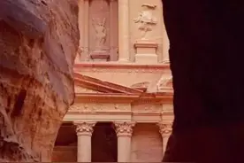 穿越全球最贵景区，领略与众不同的“玫瑰之城”--佩特拉古城沙图片