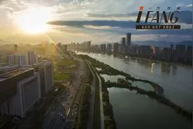 从日落到华灯初上，福州鼓山大桥夜景，光的杰作！图片