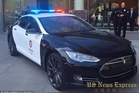 10万元特斯拉做警车？ LAPD最时髦图片