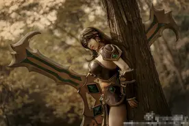 LOL轮子妈真人登场，这个马甲线是100%还原，我给666图片