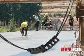 G104京福线界首至满庄段改建施工有突破性进展图片
