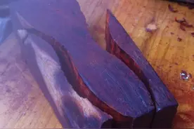 紫檀碎料，做个如意练练手！图片