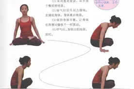 瑜伽秋千式图片