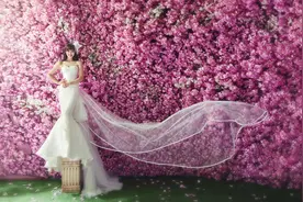 绮薇花坊，美人如画图片