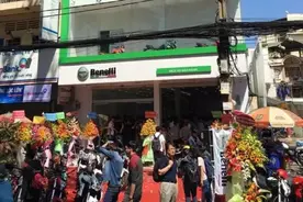 钱江进军越南市场，首家贝纳利旗舰店胡志明市开业图片
