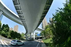武汉44座立交桥 6月变身“森林匝道”图片