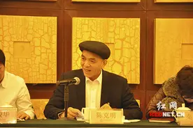 省人大代表陈克明：建议加快启动岳常高铁建设图片