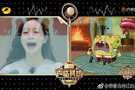 娱乐圈欠韩雪一个热搜是什么梗？韩雪用英文为海绵宝宝配音神还原图片