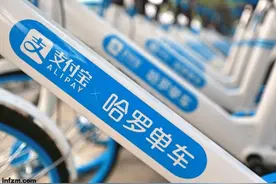 哈罗单车，一匹最黑的”马”图片